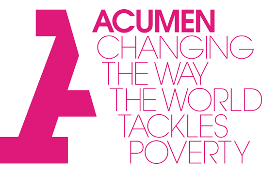 Acumen, a nonprofit investment organization which seeks to create a world beyond poverty, announced its new Social Entrepreneur Spotlight series this week – and our founder, Dr. Marco Curreli, was the first to be nominated