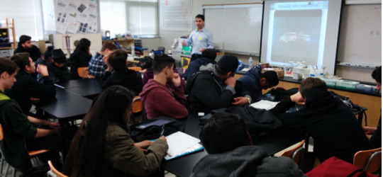 Omni Nano brought our Nanotechnology workshops to the Valley Academy of Arts and Science in Granada Hills