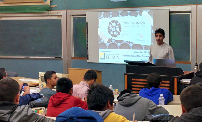 Omni Nano Presents Nanotechnology at Adelante Young Men Conference